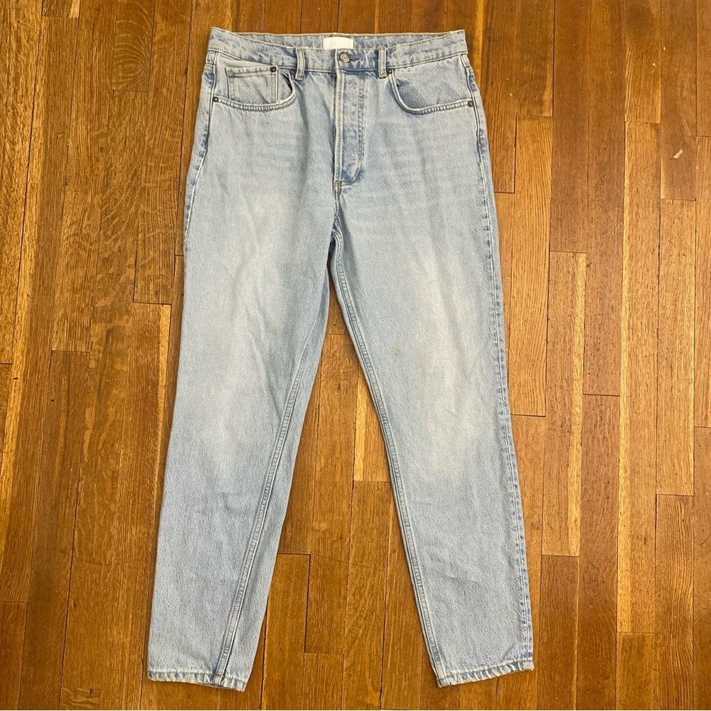 Boyish By Her The Billy  Blue High Rise Skinny Jeans Women’s Size 31x28 Cut 259